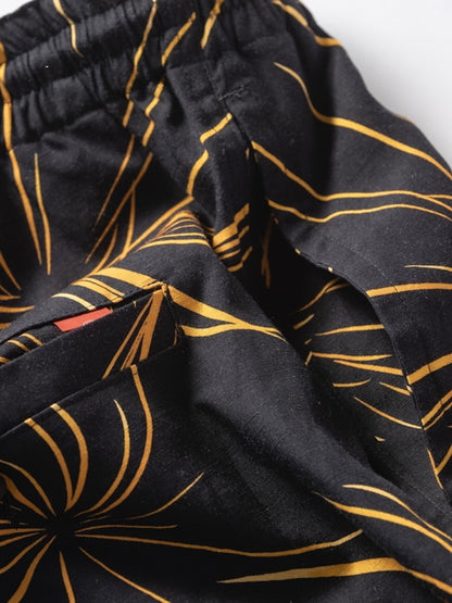 FIREWORKS ROOM EASY SHORTS / Black