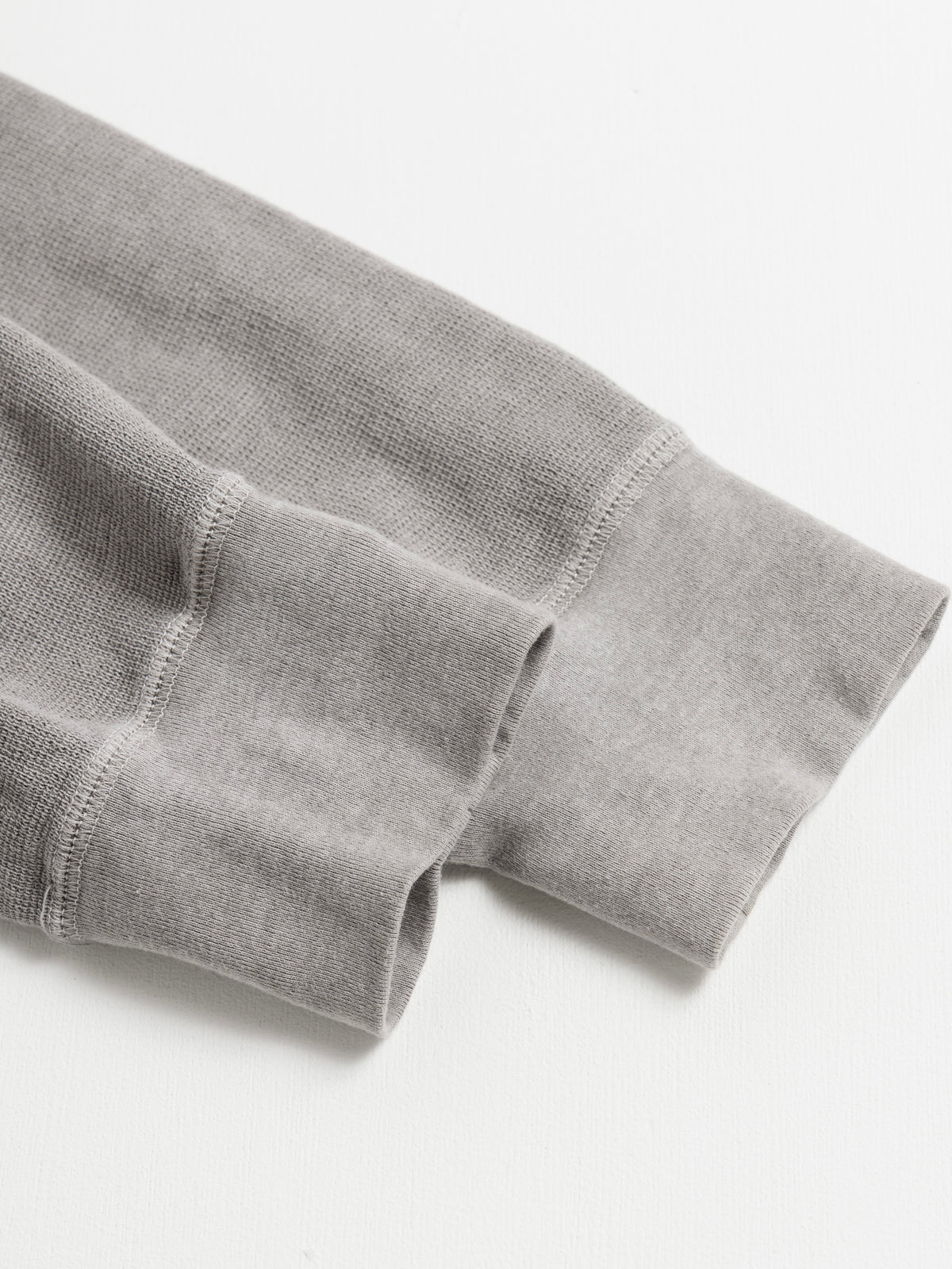PIGMENT THERMAL HENLEY NECK L/S T-SHIRTS / Dusty Gray