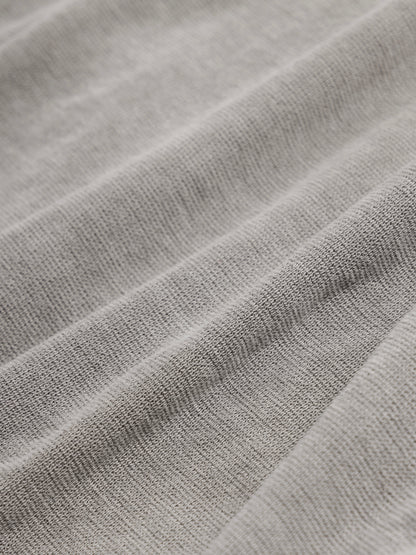 PIGMENT THERMAL HENLEY NECK L/S T-SHIRTS / Dusty Gray