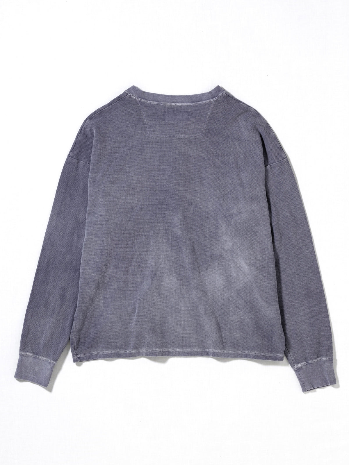 PIGMENT THERMAL HENLEY NECK L/S T-SHIRTS / Dusty Purple