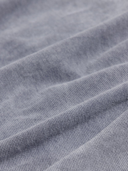 PIGMENT THERMAL HENLEY NECK L/S T-SHIRTS / Dusty Purple