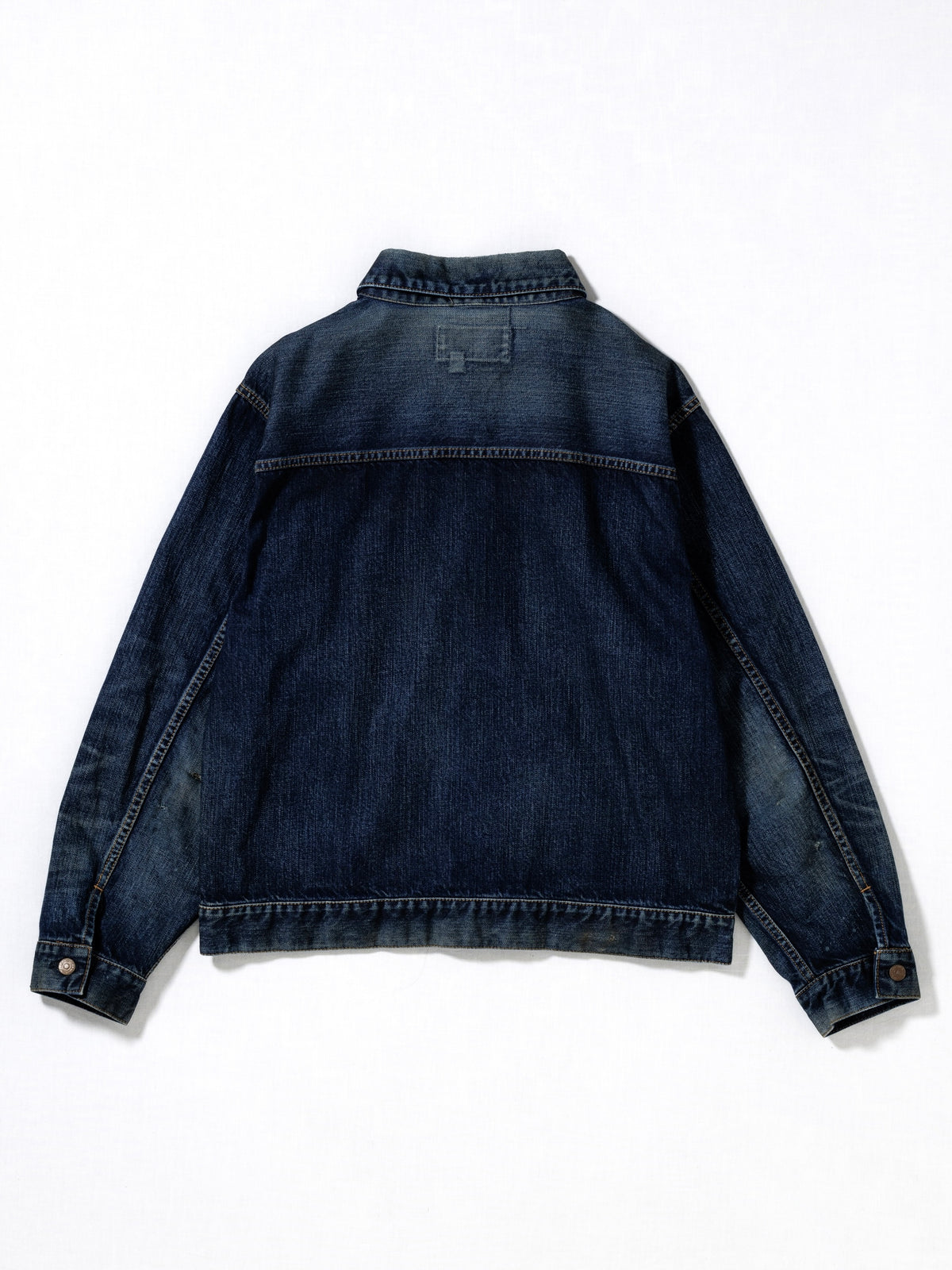 DAMAGED DENIM JACKET / Dark Indigo