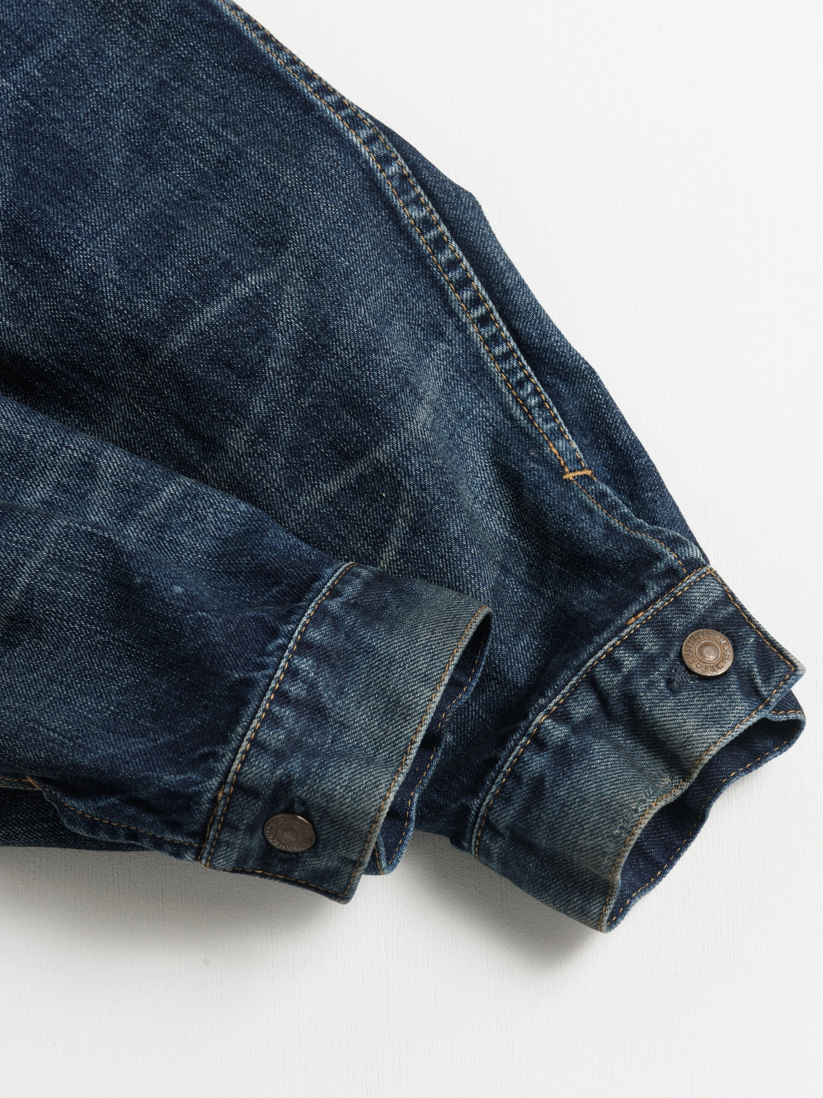 DAMAGED DENIM JACKET / Dark Indigo