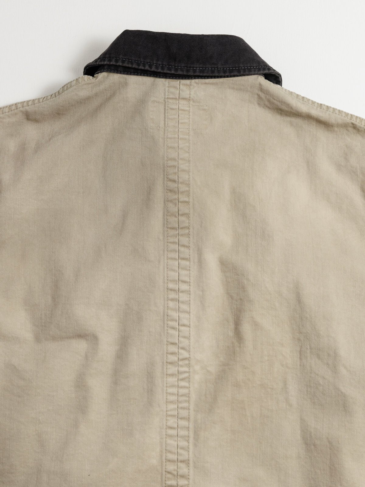 SOUTIEN COLLAR MIDDLE JACKET / Khaki×Black