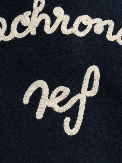 MELTON WOOL DRIZZLER JACKET / Navy