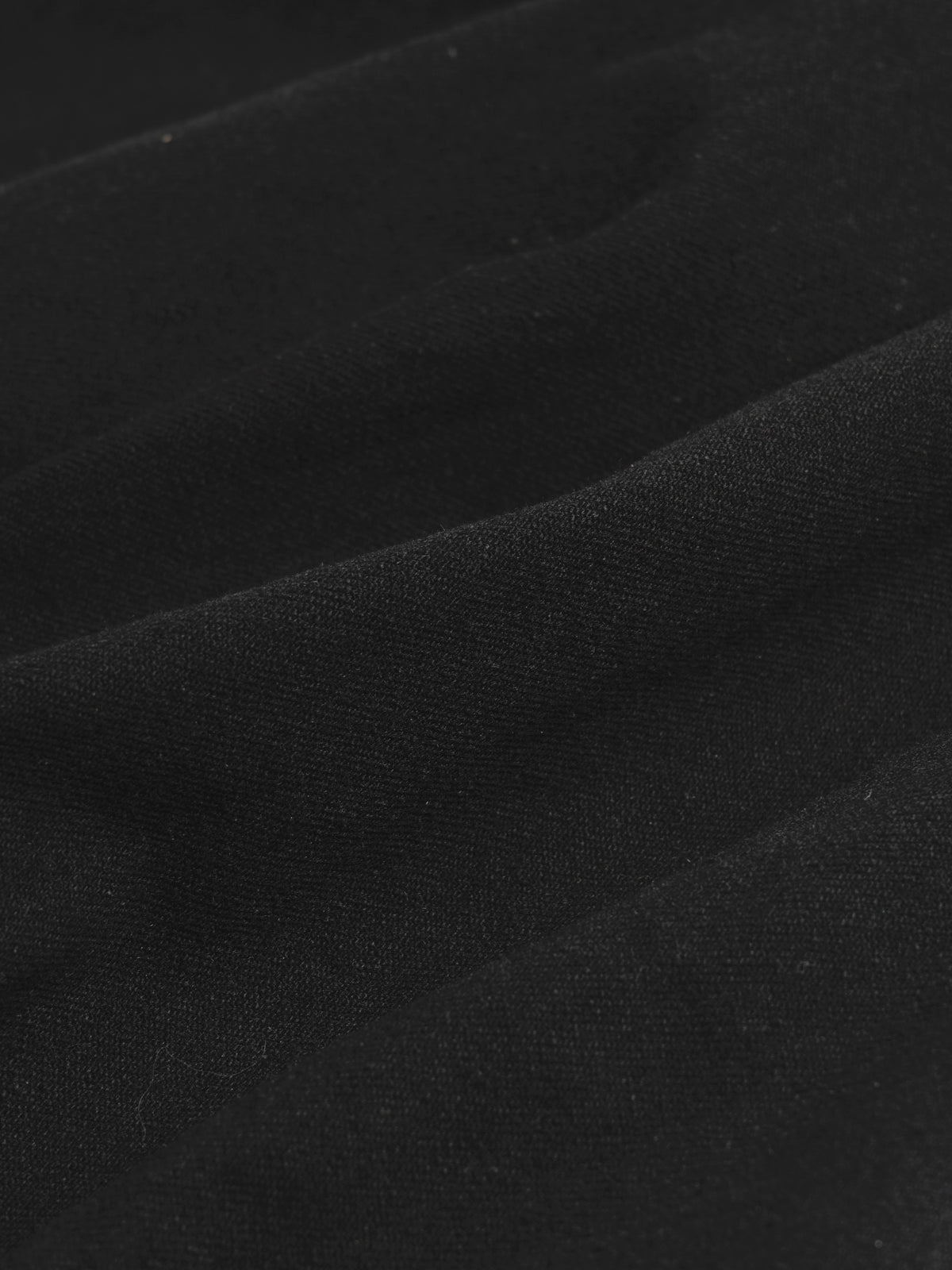 WOOL PAINTER PANTS / Black