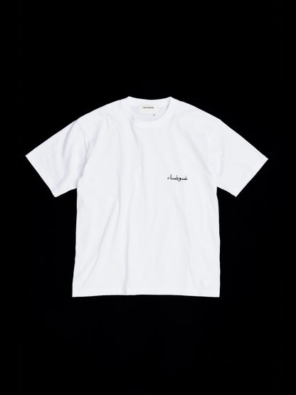 VORTEX PRINTED S/S T-S / White