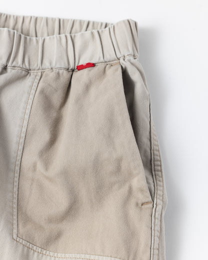 REMAKED MIX PANEL WIDE EASY PANTS / Beige