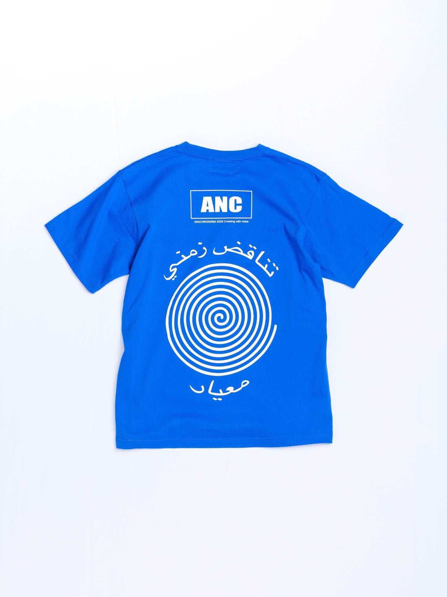 VORTEX PRINTED S/S T-S / Blue
