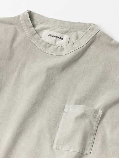 PIGMENT DYED POCKET L/S T-S / Beige