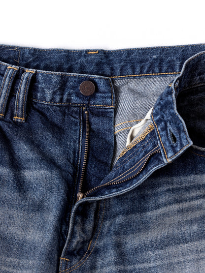 REMAKED WIDE 5P DENIM PANTS / Indigo