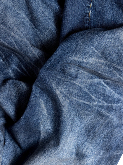 REMAKED WIDE 5P DENIM PANTS / Indigo