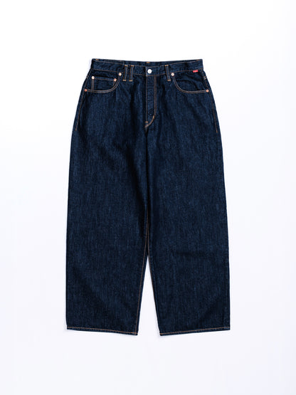 WIDE 5P DENIM PANTS / Indigo