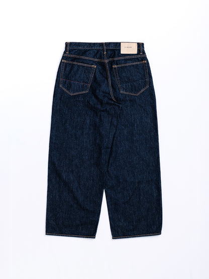 WIDE 5P DENIM PANTS / Indigo