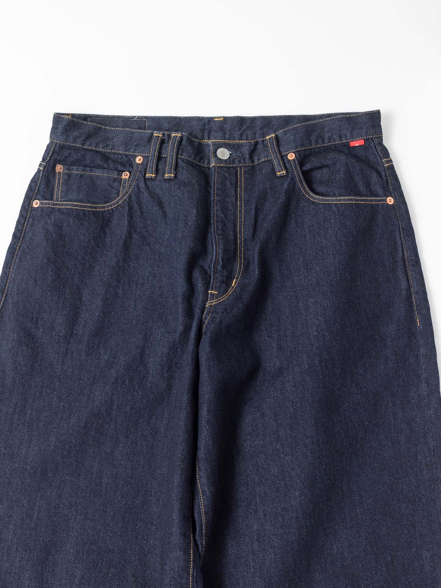 WIDE 5P DENIM PANTS / Indigo