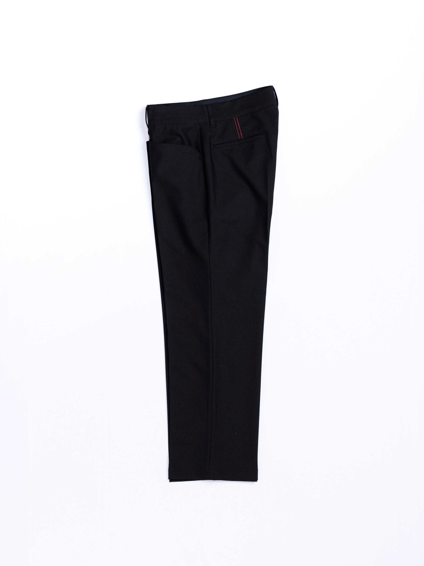 CENTER PRESS L POCKET SLACKS / Black