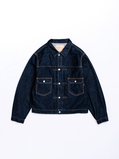 DOUBLE POCKET DENIM JACKET / Indigo