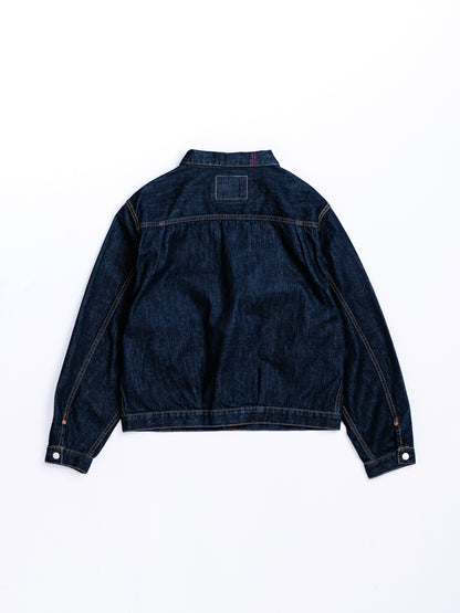 DOUBLE POCKET DENIM JACKET / Indigo