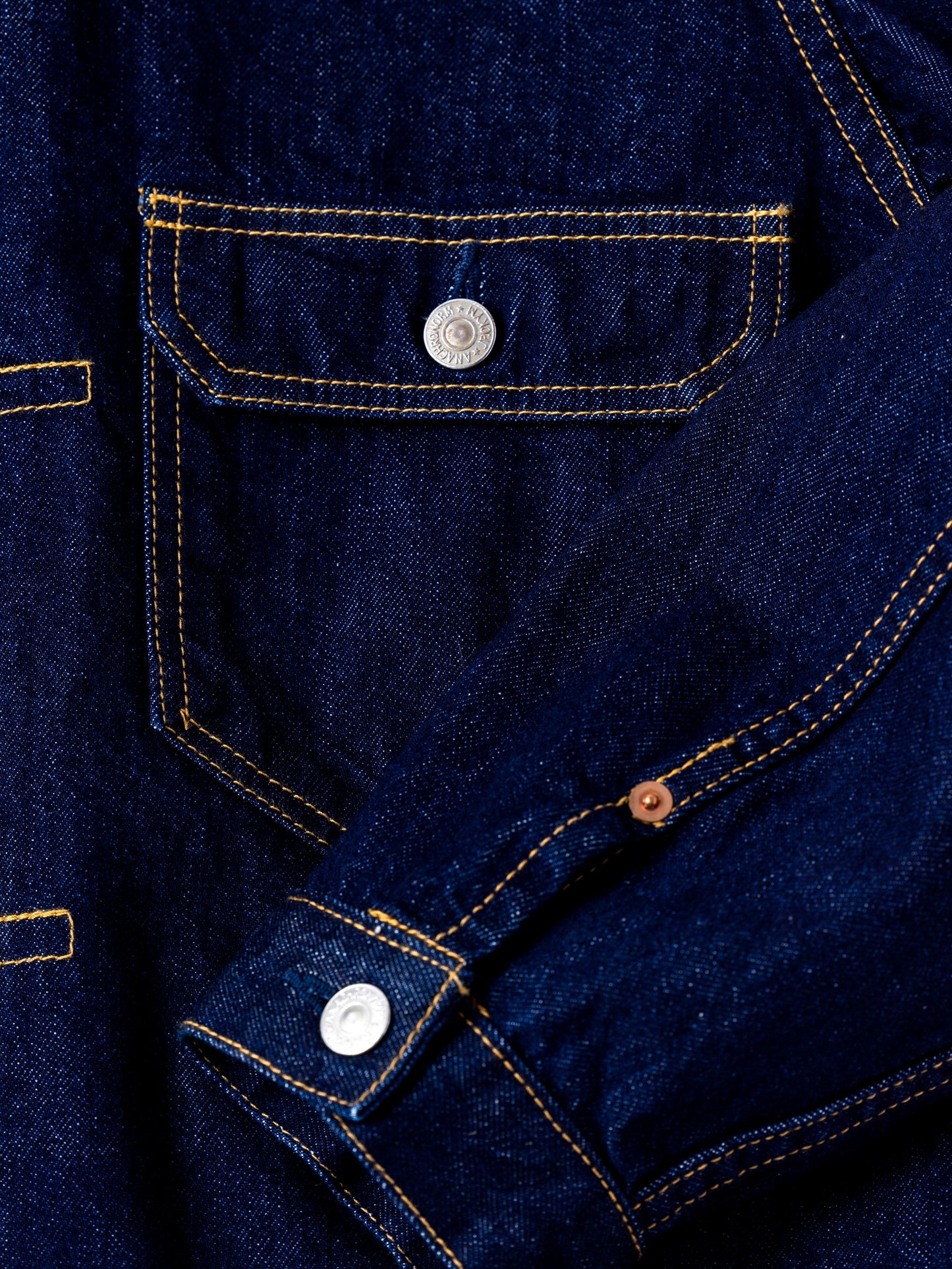 DOUBLE POCKET DENIM JACKET / Indigo