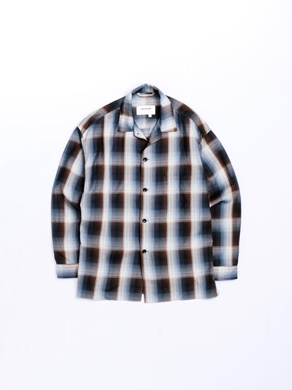 RELUX OPEN COLOR CHECK SHIRTS / Blue check