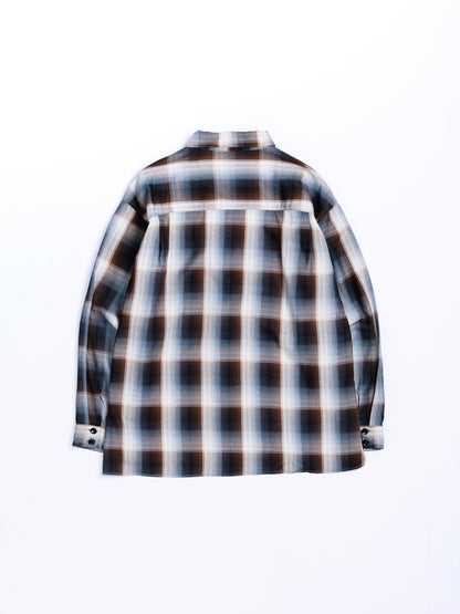 RELUX OPEN COLOR CHECK SHIRTS / Blue check