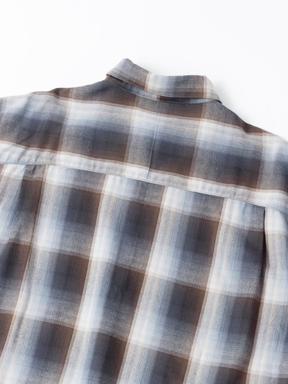 RELUX OPEN COLOR CHECK SHIRTS / Blue check