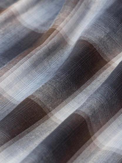 RELUX OPEN COLOR CHECK SHIRTS / Blue check