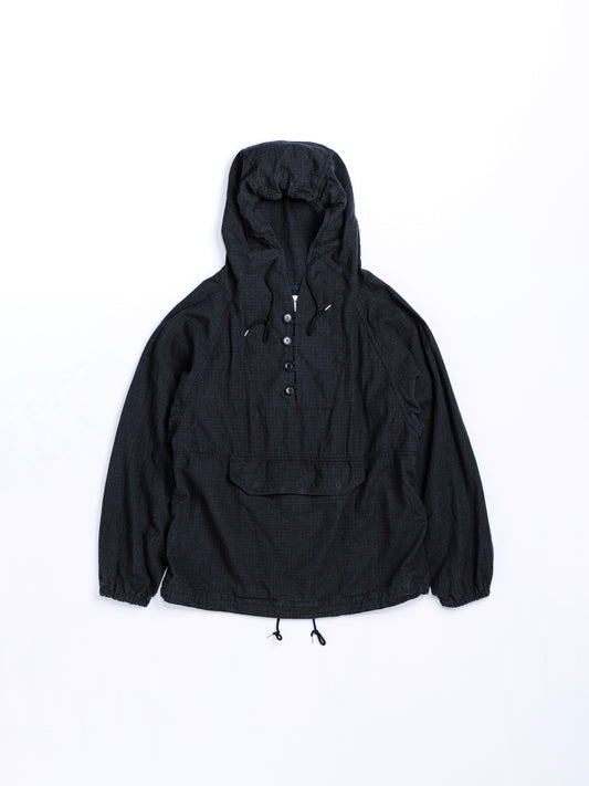 UTILITY ANORAK PULLOVER / Black