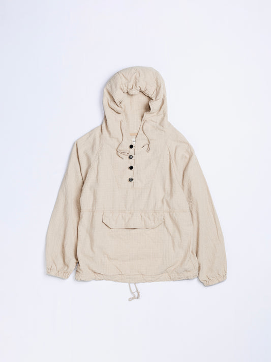 UTILITY ANORAK PULLOVER / Beige