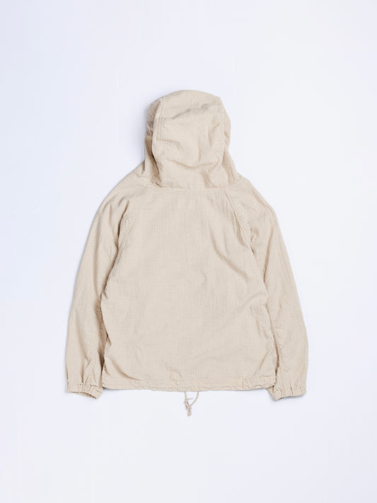 UTILITY ANORAK PULLOVER / Beige