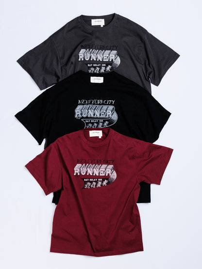 NYC RUNNING S/S T-S / 3colors