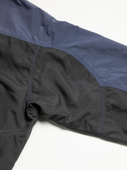 EXCHANGE PATTERN NYLON JACKET / Navy x black