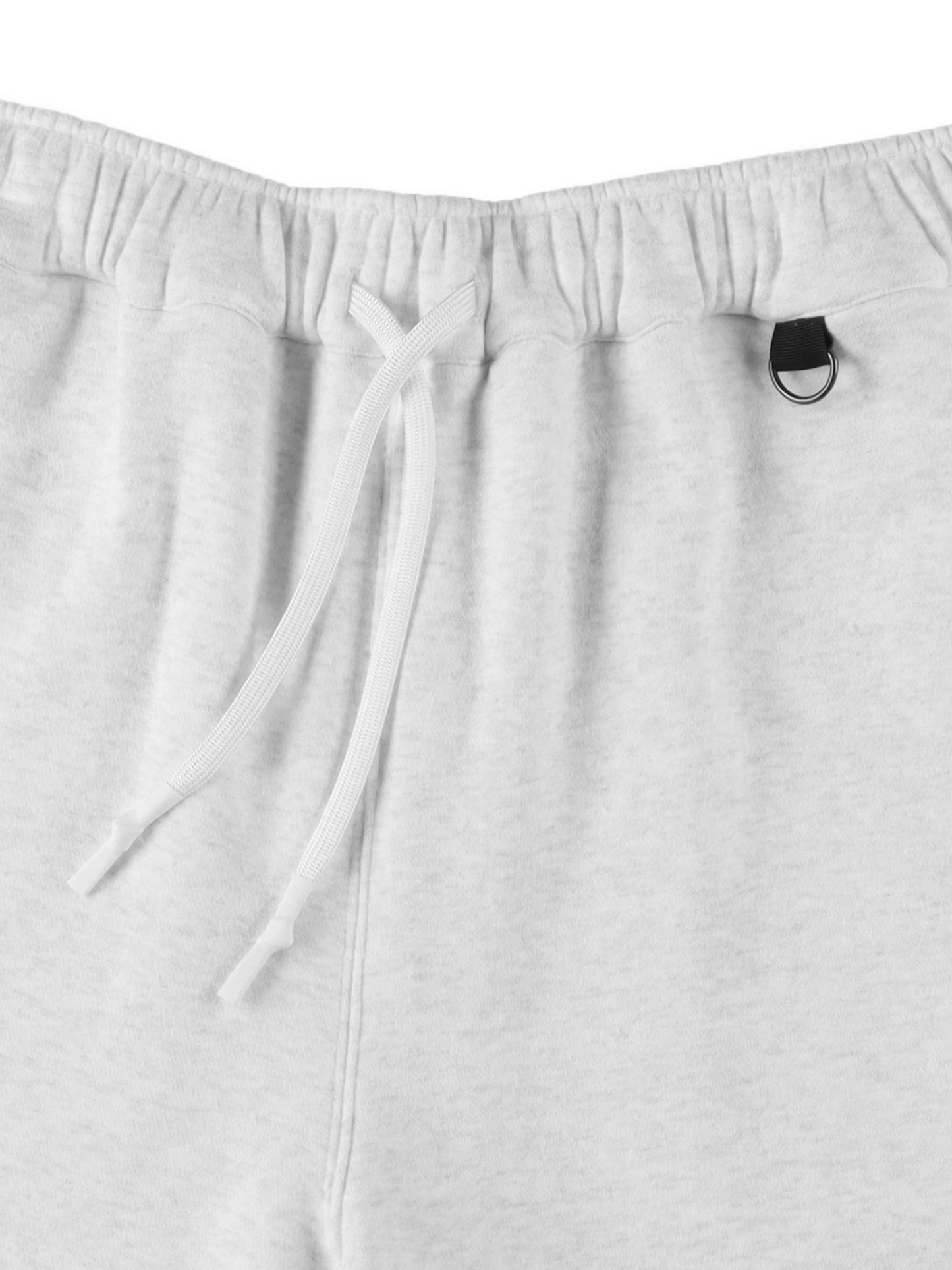 PURE WIDE SWEAT SHORTS / Ash Grey