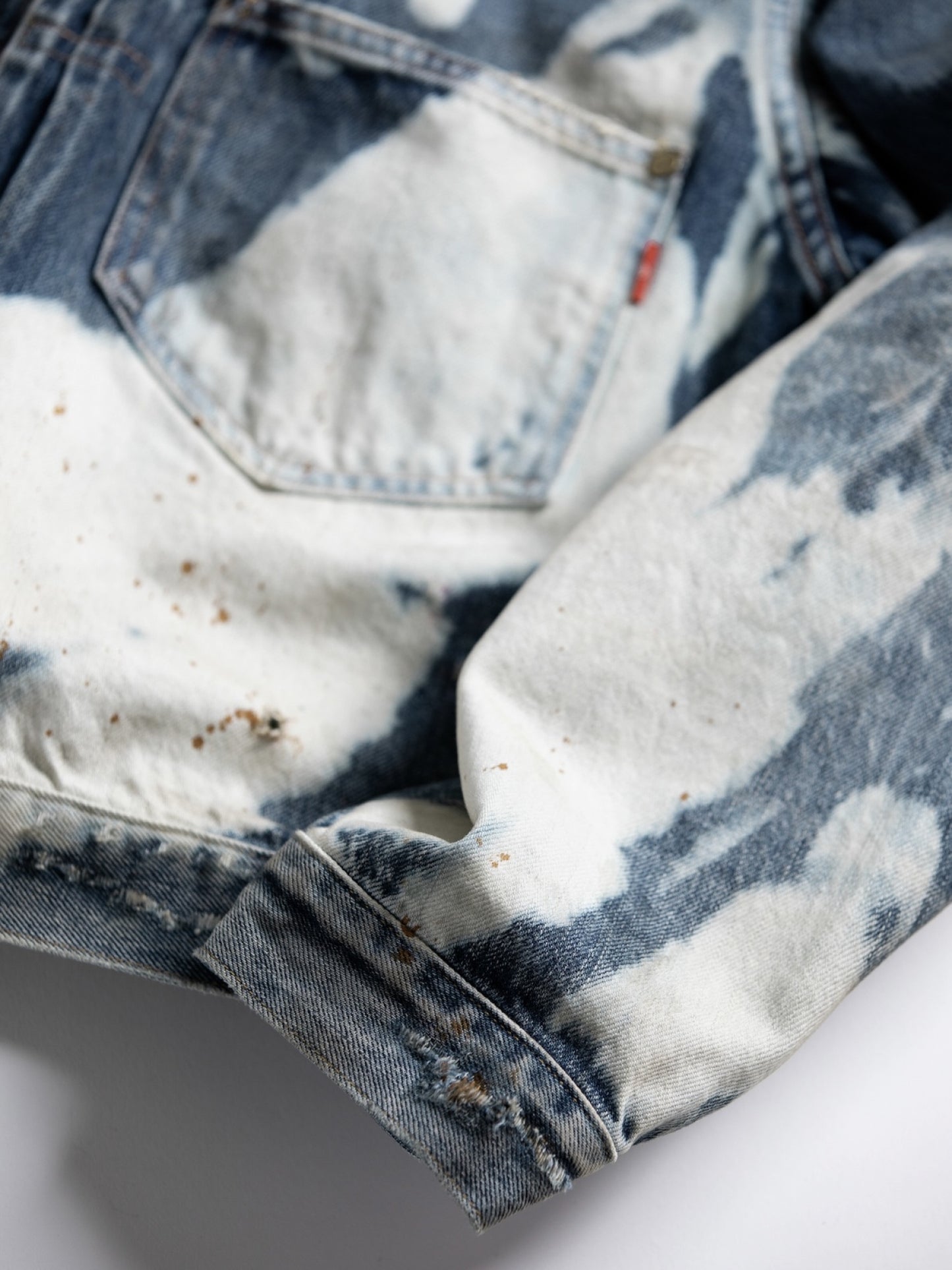 HARD REMAKED FRONT TUCK DENIM JACKET / Indigo(remake)