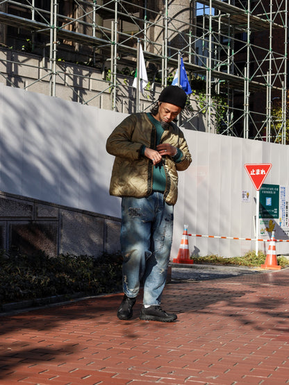 DIRTPAINT NYLON MODS COAT / Olive