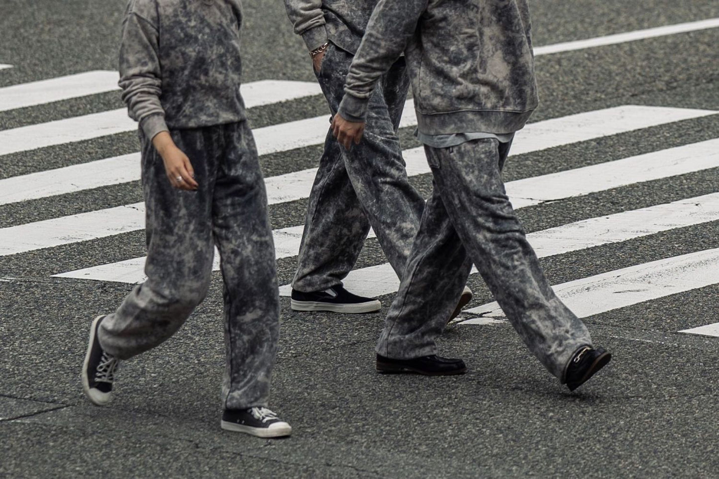 VOO-SPG-095 / SMOKY BLEACHED EZ / Black