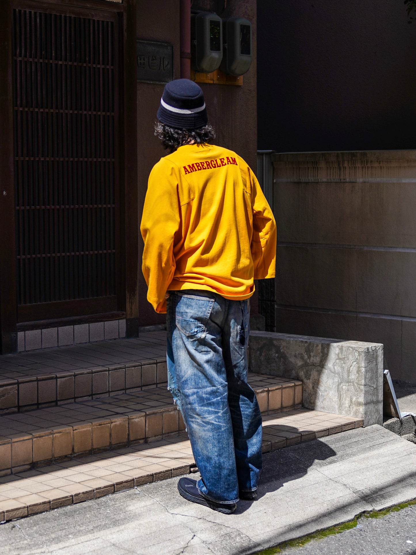 REMAKED WIDE 5P DENIM PANTS / Indigo