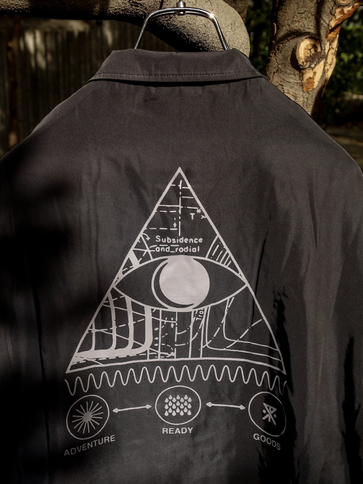 "3RD EYE" COACHES JACKET / Black