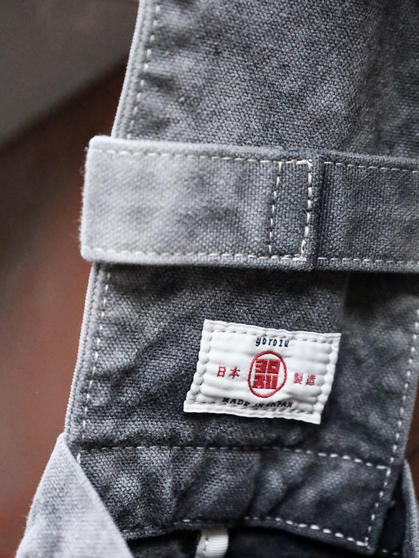 SULFUR  DYED CANVAS タスキショルダー / Black