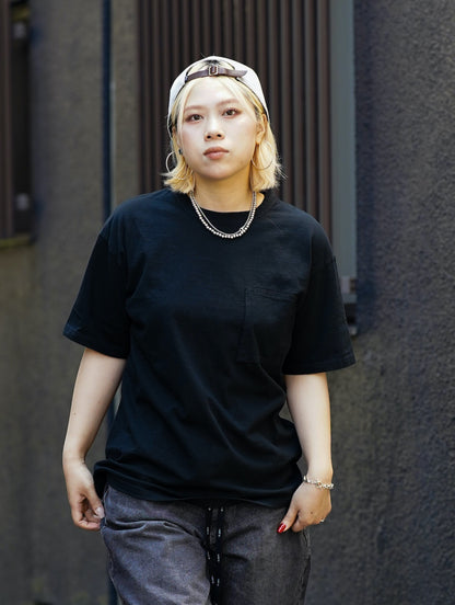 THE POCKET TEE / Black