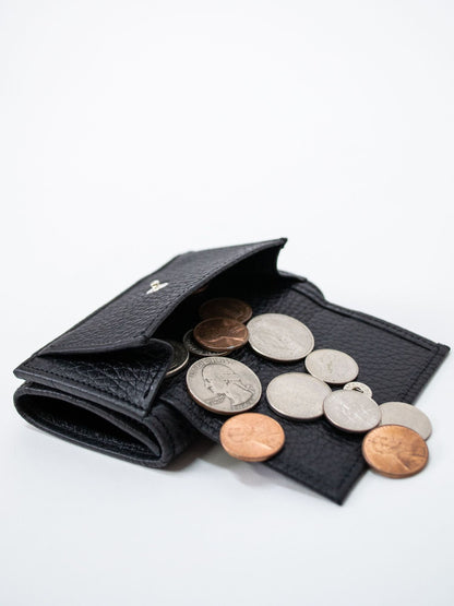 COMPACT WALLET / Noir/black