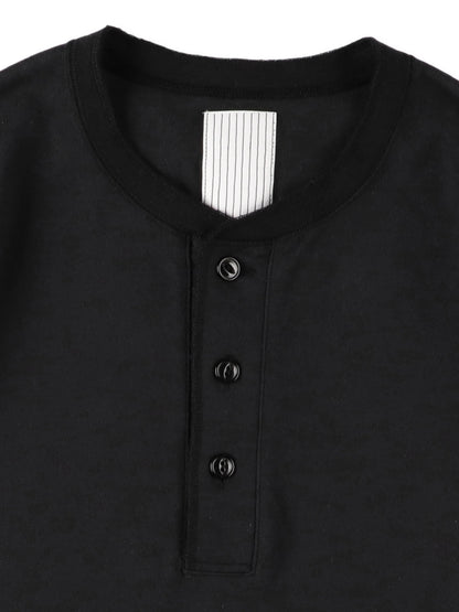 HENRY NECK SS TEE / Black