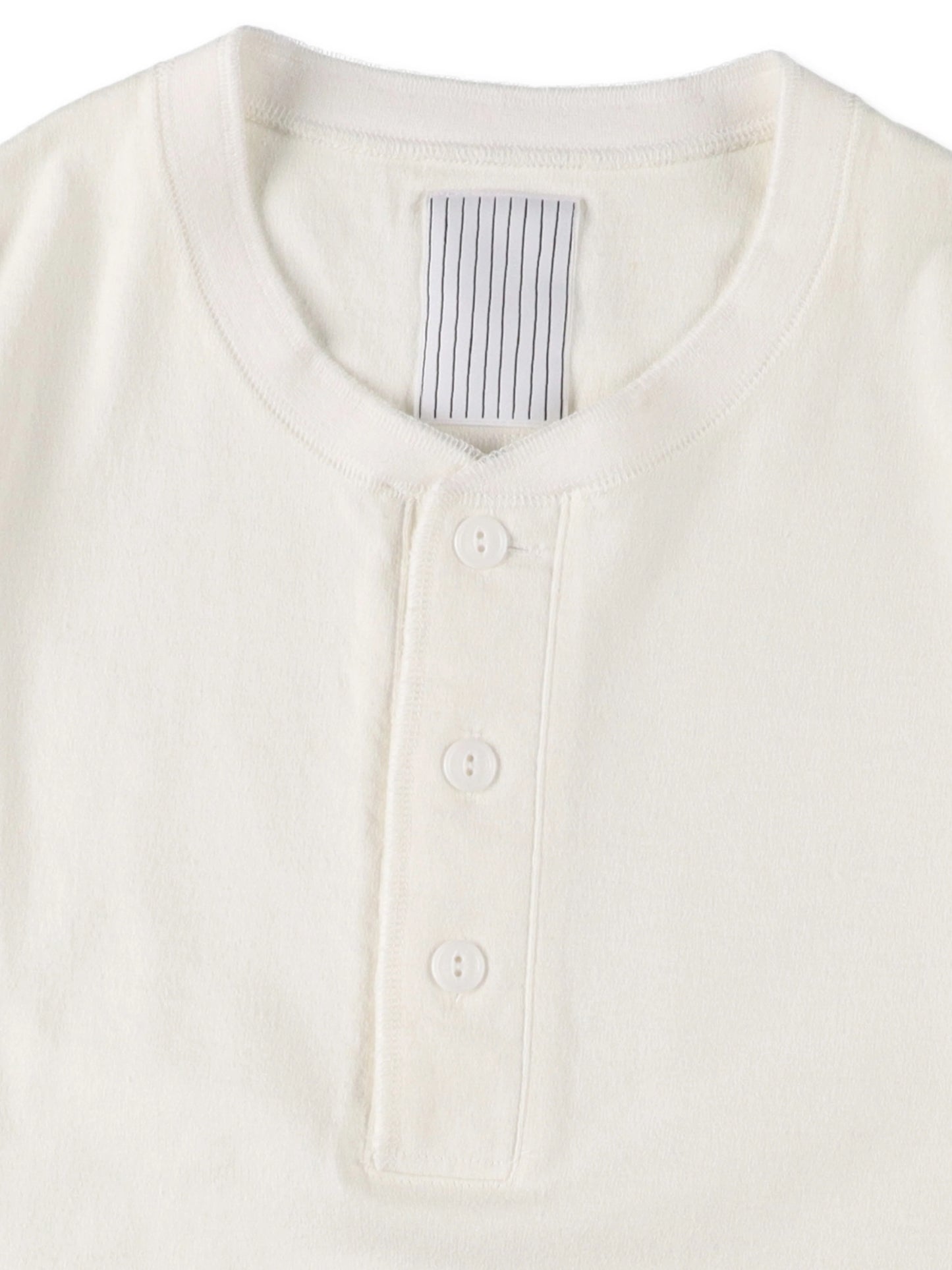 HENRY NECK SS TEE / White