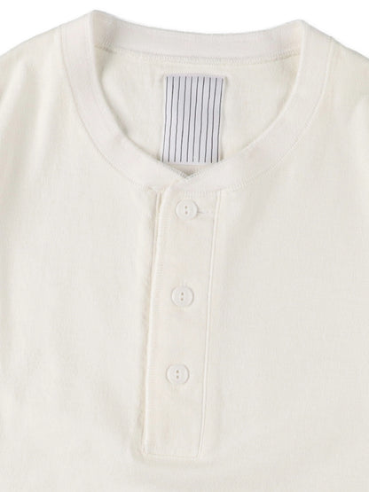 HENRY NECK SS TEE / White