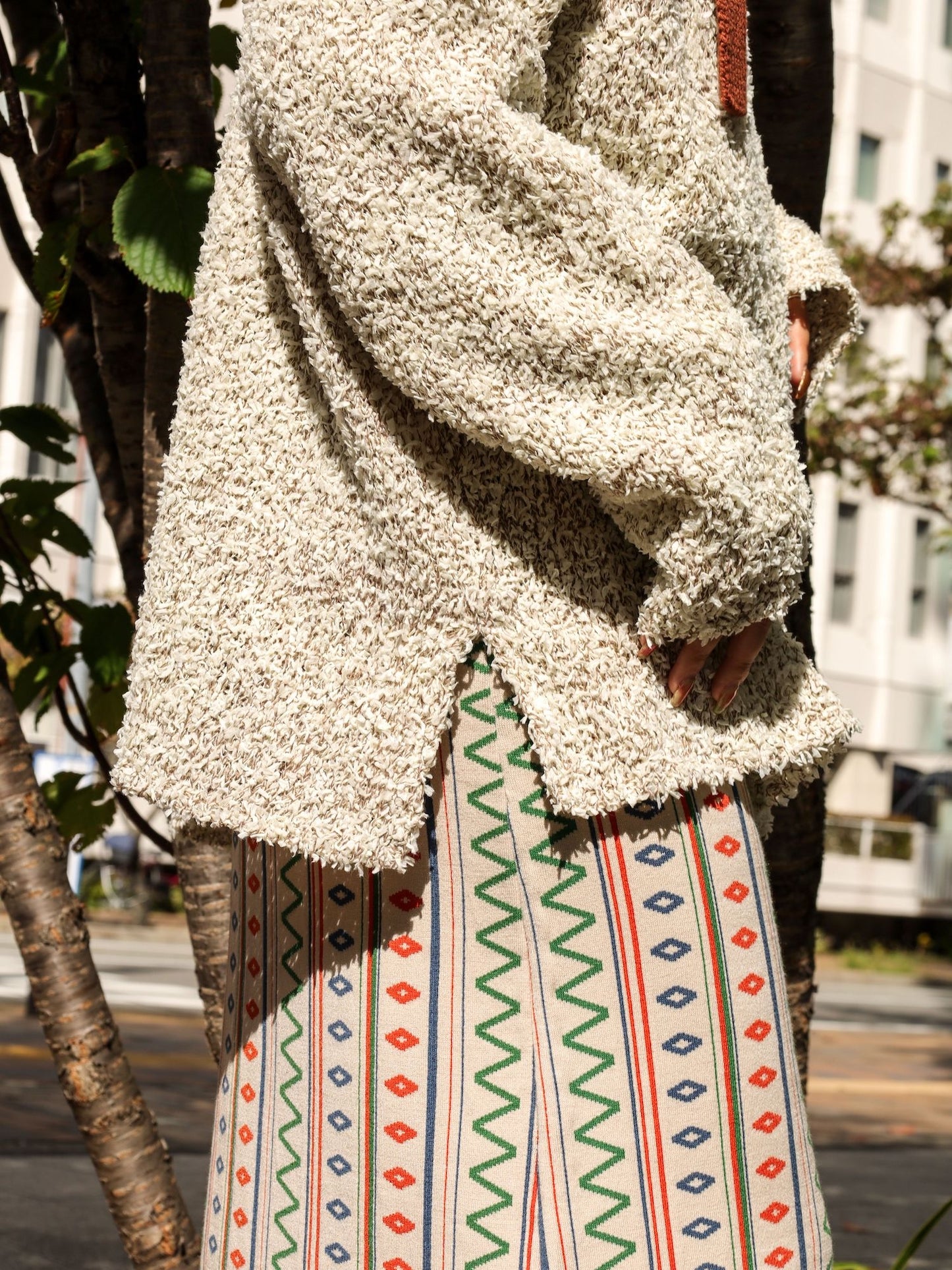 PAPER MIX KNIT / Cream