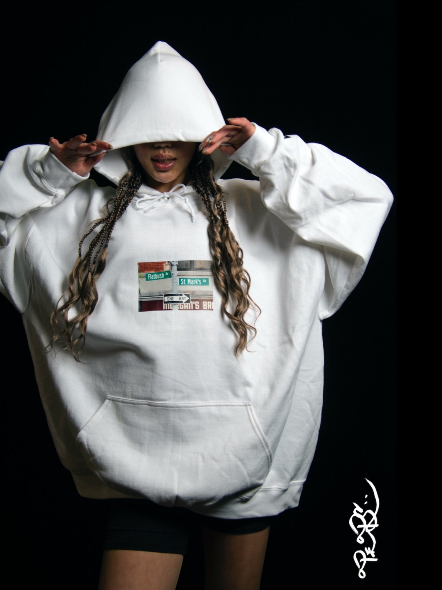 【212.MAG×fulton】FLATBUSH HOODY / White