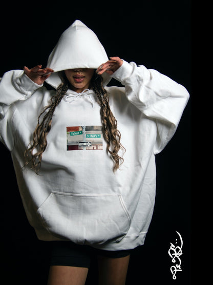 【212.MAG×fulton】FLATBUSH HOODY / White