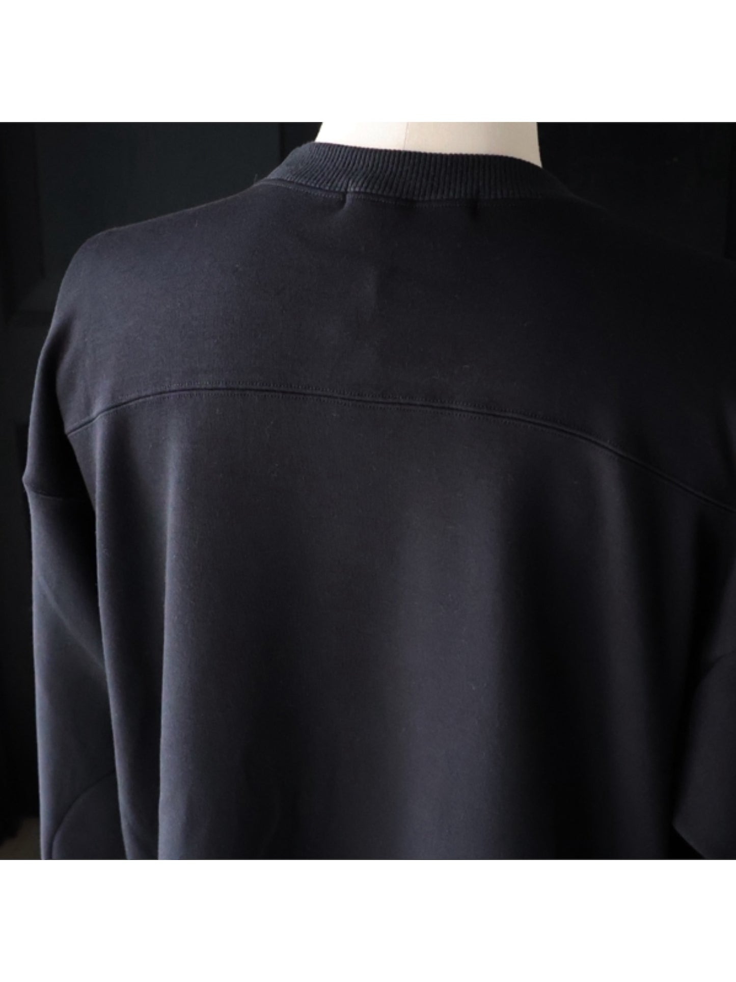 ボンバーヒート裏起毛 サイドスリット フットボール スウェット / 3colors