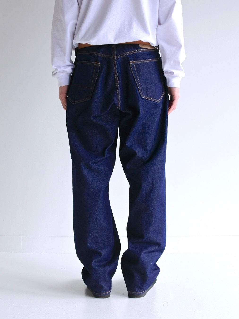 80's WIDE 5P PANTS / Indigo (one wash)