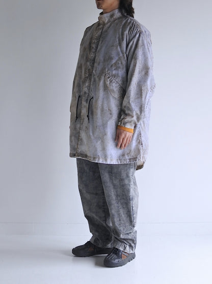 DIRTPAINT NYLON MODS COAT / White